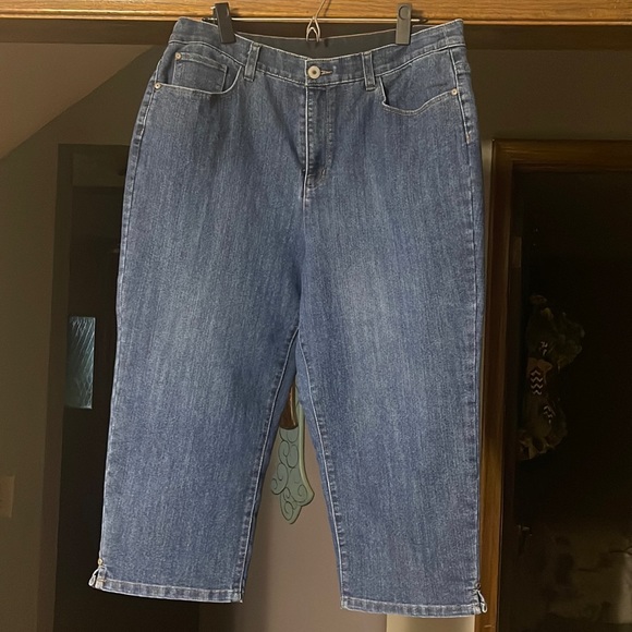 Christopher & Banks Jeans Christopher And Banks Denim Capri Poshmark